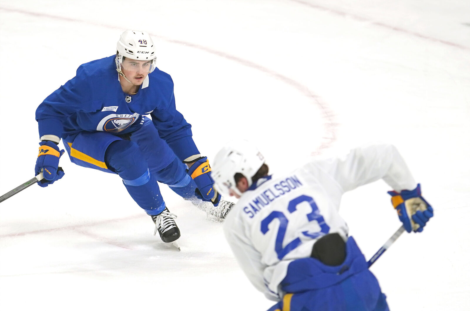 Tyson Kozak on defense